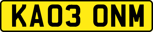 KA03ONM