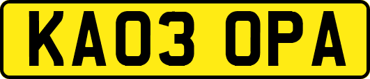 KA03OPA
