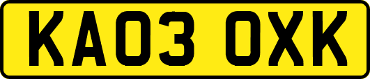 KA03OXK