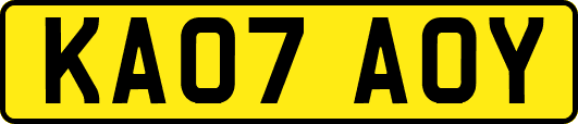 KA07AOY