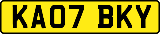 KA07BKY