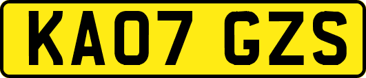 KA07GZS