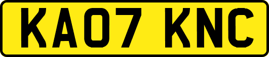 KA07KNC