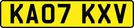 KA07KXV