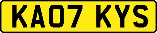 KA07KYS