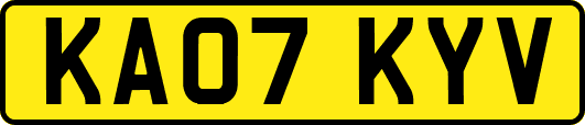 KA07KYV