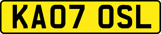 KA07OSL