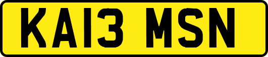 KA13MSN