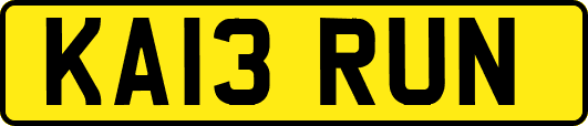 KA13RUN