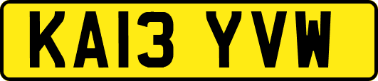 KA13YVW