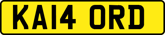 KA14ORD