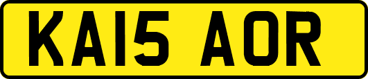 KA15AOR