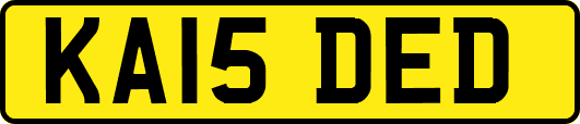 KA15DED
