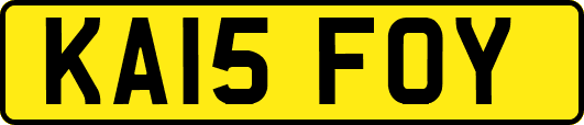 KA15FOY
