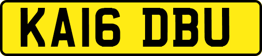 KA16DBU