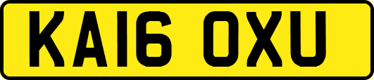 KA16OXU