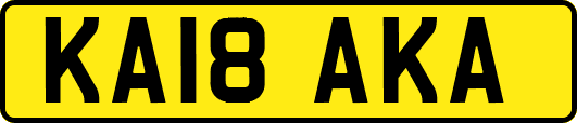 KA18AKA