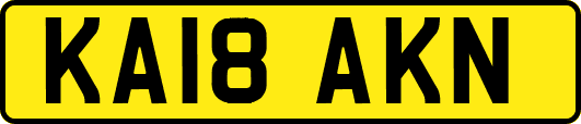 KA18AKN