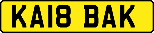 KA18BAK