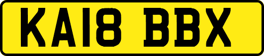 KA18BBX