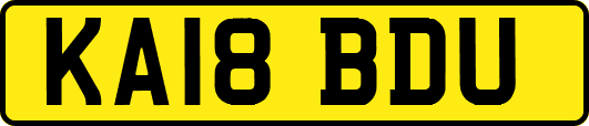 KA18BDU