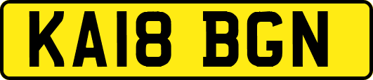 KA18BGN