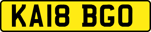 KA18BGO