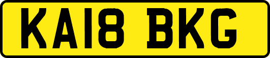 KA18BKG