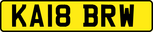KA18BRW