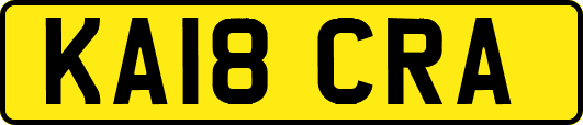 KA18CRA
