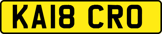 KA18CRO