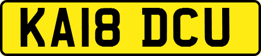 KA18DCU