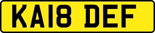 KA18DEF
