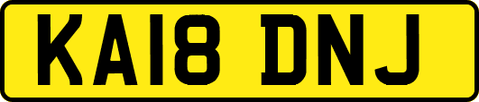 KA18DNJ