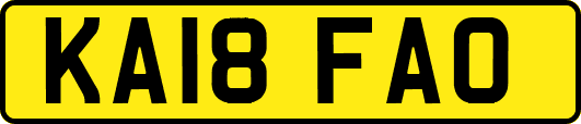 KA18FAO