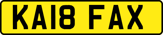 KA18FAX