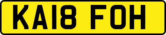 KA18FOH