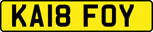 KA18FOY