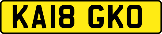 KA18GKO