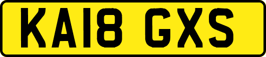 KA18GXS