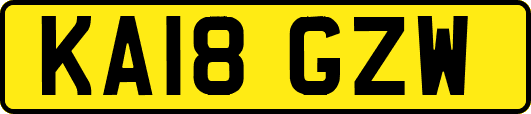 KA18GZW