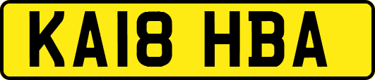 KA18HBA