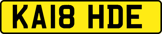 KA18HDE