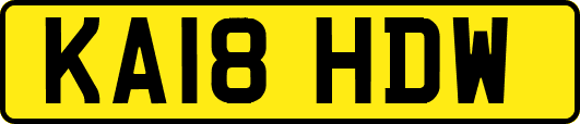 KA18HDW