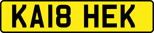 KA18HEK