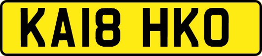 KA18HKO