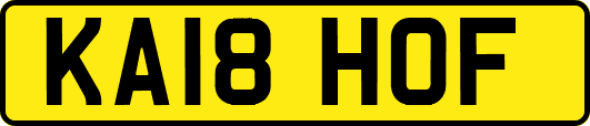 KA18HOF