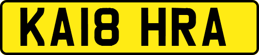 KA18HRA