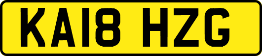 KA18HZG