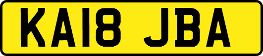 KA18JBA